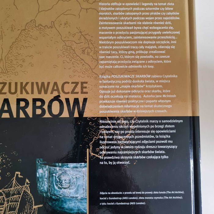Książka album nowy POSZUKIWACZE SKARBÓW - JANE Mcintosh antyki
