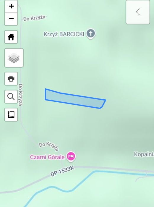 Sprzedam działke 75ar