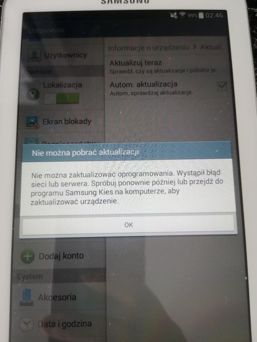 Tablet Samsung Galaxy tab 3 8gb