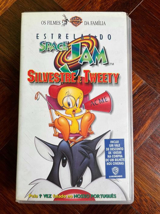 VHS Stars of Space Jam (Looney Tunes, 1996) DUB PT-PT64284209674370120