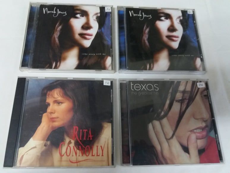 CDs Norah Jones - Rita Connolly - Texas