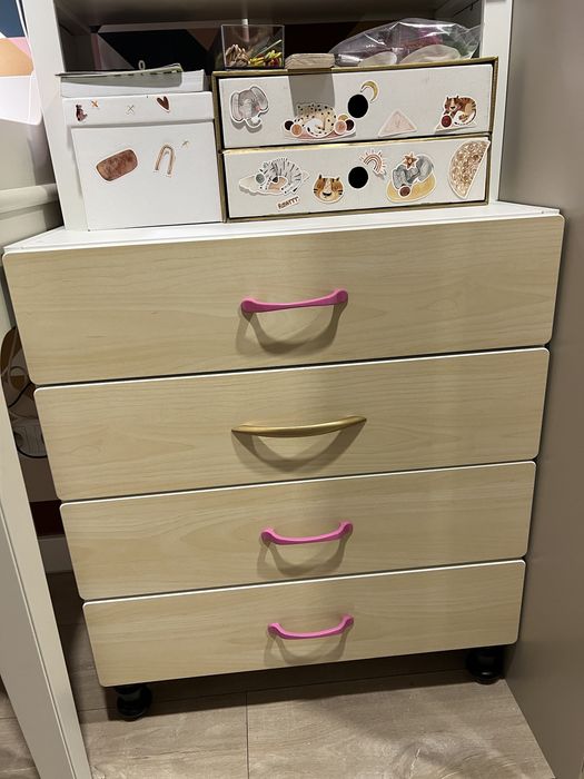 Komoda dziecieca ikea SMÅSTAD / PLATSA Komoda,