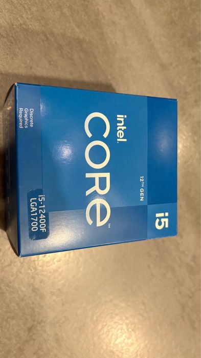Chłodzenie procesora Intel Core i5 12th GEN