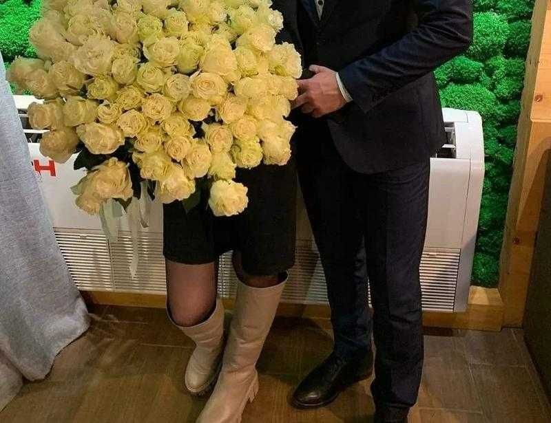 Чоботи -труби в бежевому кольорі