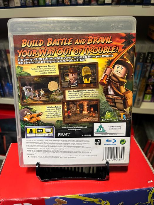 Lego Indiana Jones The Original Adventures Playstation 3