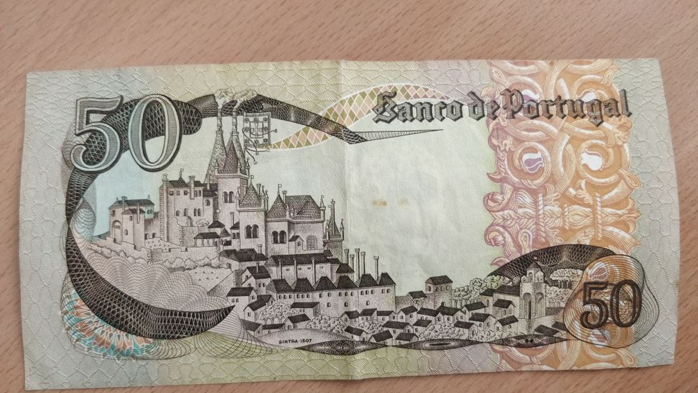 Nota de 50 escudos 1968