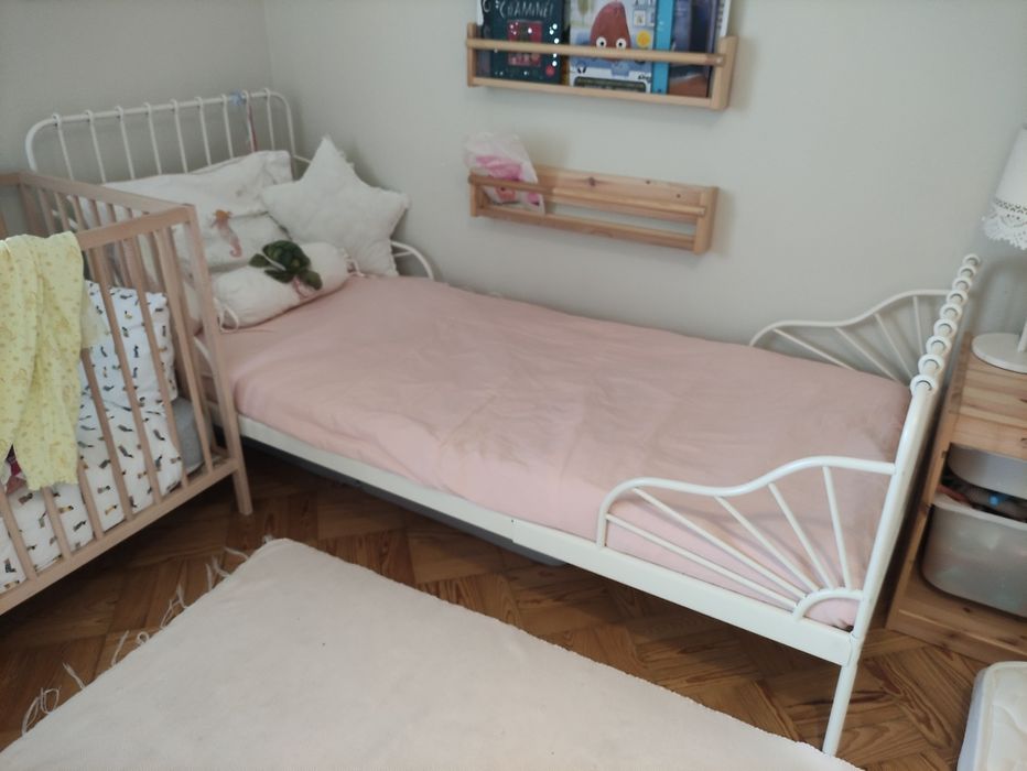 Cama IKEA Minnen + Colchão evolutivo Omsint