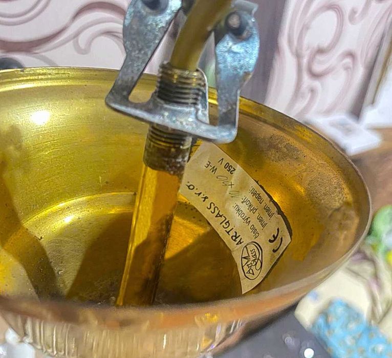 Люстра кришталева