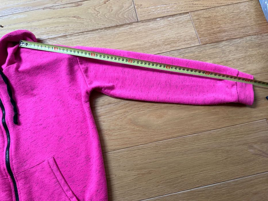 Bluza r. Xs różowa suwak kaptur