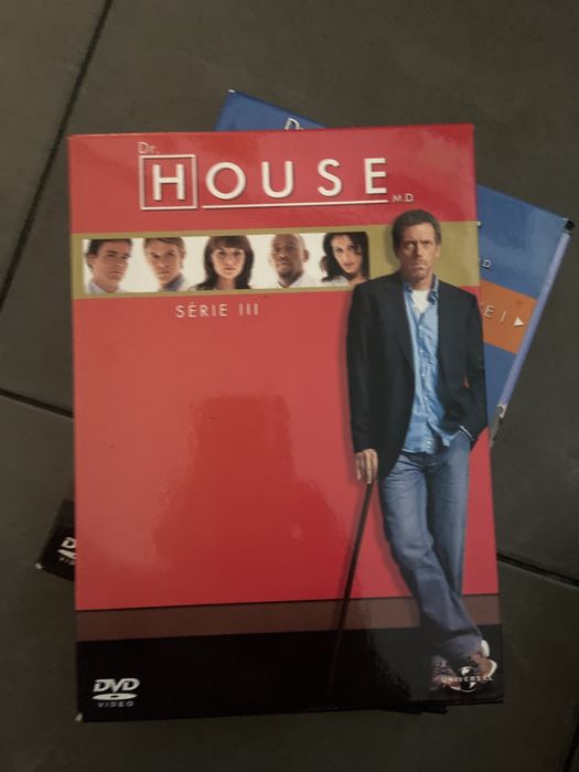 Collecao Dr House temporadas 1,2 e 3