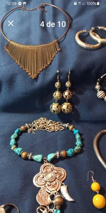 Lote de Joalharia artesanal