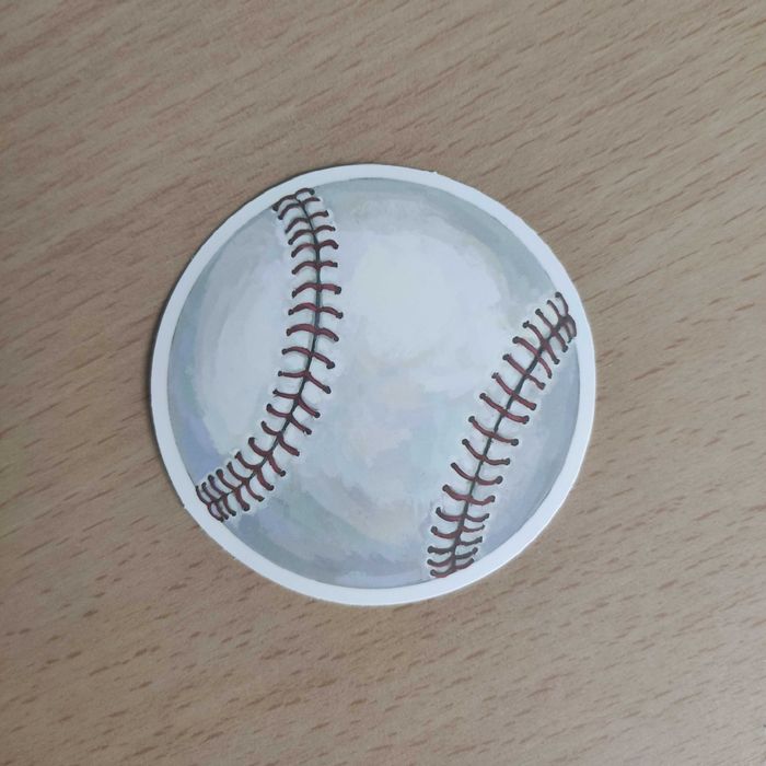 50 Stickers Autocolantes Baseball