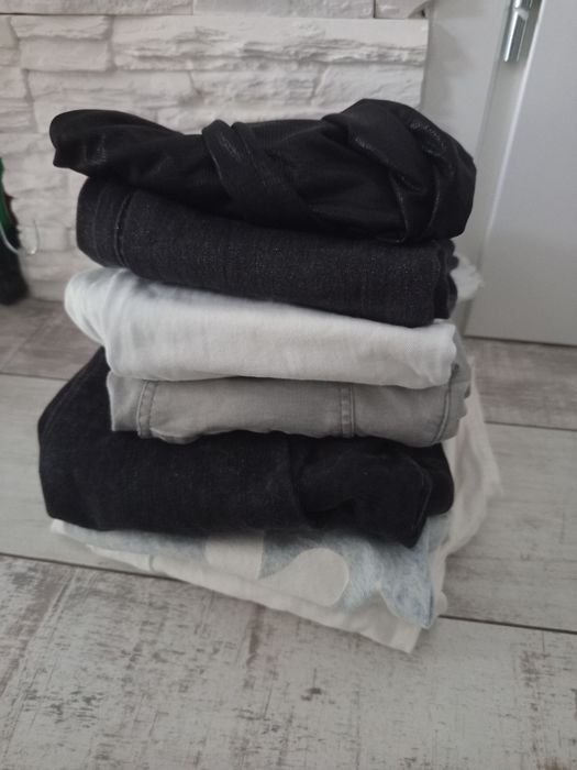 Duża paka dżinsów damskich L