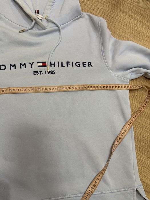 Худі, толстовка, tommy hilfiger, m-s , блакитна оригінал