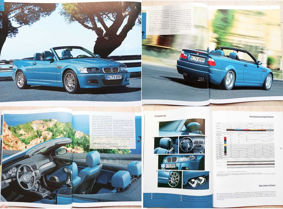 BMW M-Power 2002 - M3 E46 & M5 E39 - MEGA prospekt 104 strony ! stan BDB- *przesyłka GRATIS !