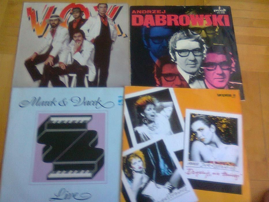 Płyty winylowe z polską muzyką rozrywkową