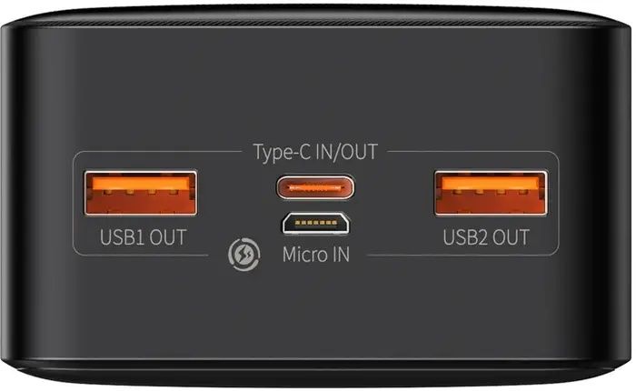 Повербанк Baseus Bipow DD 30000 mAh 22.5w з швидкою зарядкою