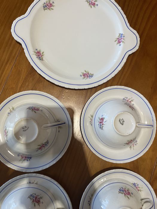 Chávenas de chá Vista alegre