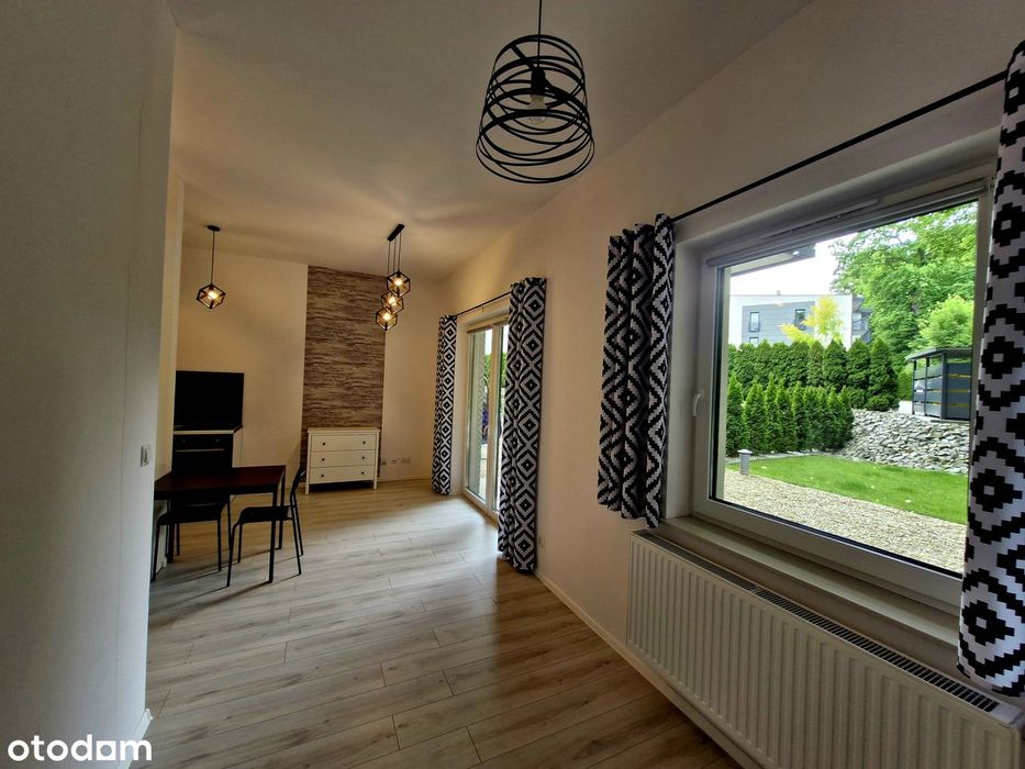 Apartament z ogródkiem