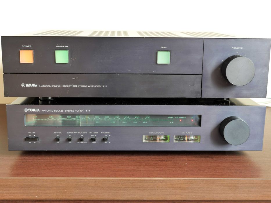 Wzmacniacz zintegrowany Yamaha A-1 Tuner T-1 zestaw stereo