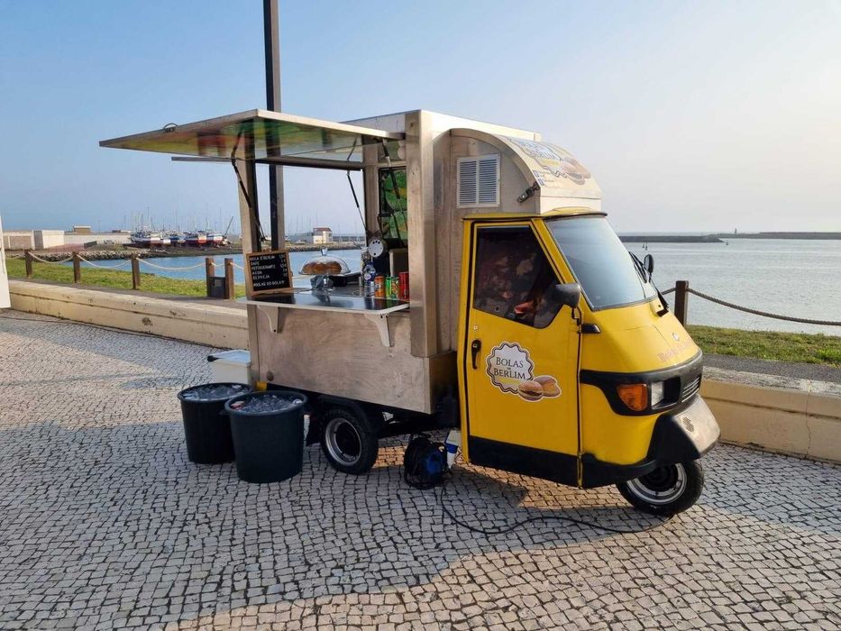 2 Piaggio Ape de eventos + reboque, Bar Móvel e Street Food