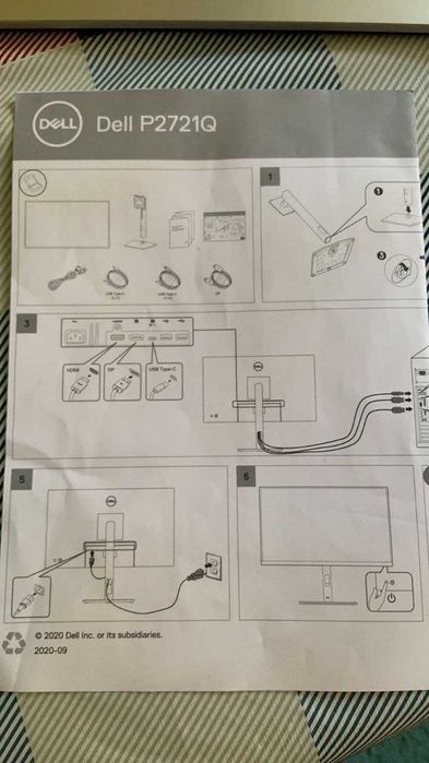 Продам монітор Dell P2721Q новий