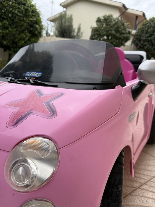 Carro electrico Fiat 500 para crianças