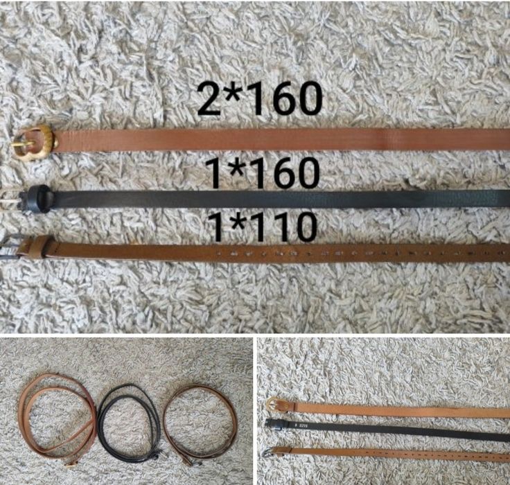 Ремні, пояси, паски, шкіра