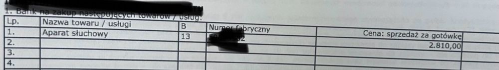 Aparat słuchowy kind
