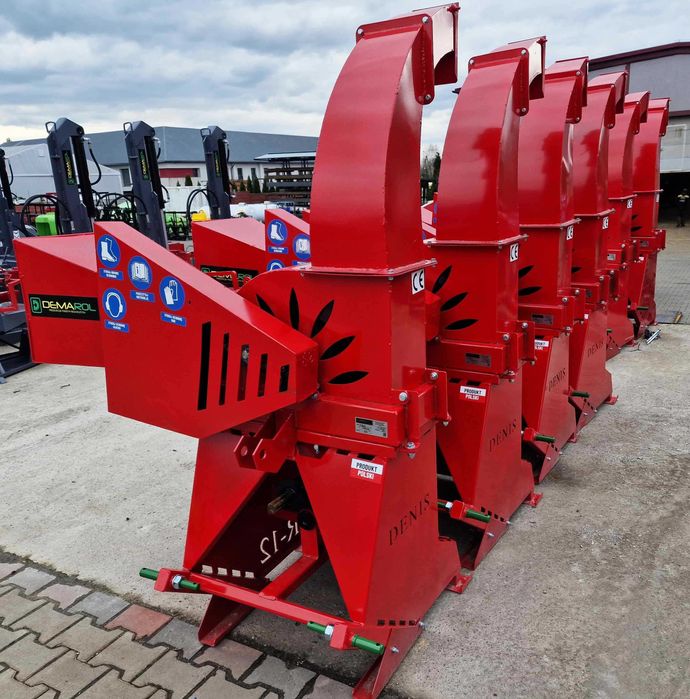 Rozdrabniacz do gałęzi rębak rembak bębnowy do drzewa DEMAROL