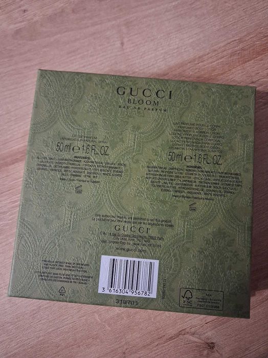 Zestaw prezentowy gucci bloom