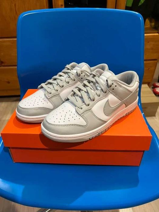 Buty sportowe "Nike_Dunk_Low_Grey_Fog R.36.5