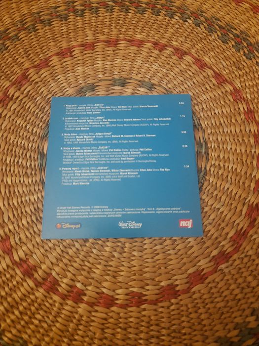 CD z Disney - Zabawy z muzyką
