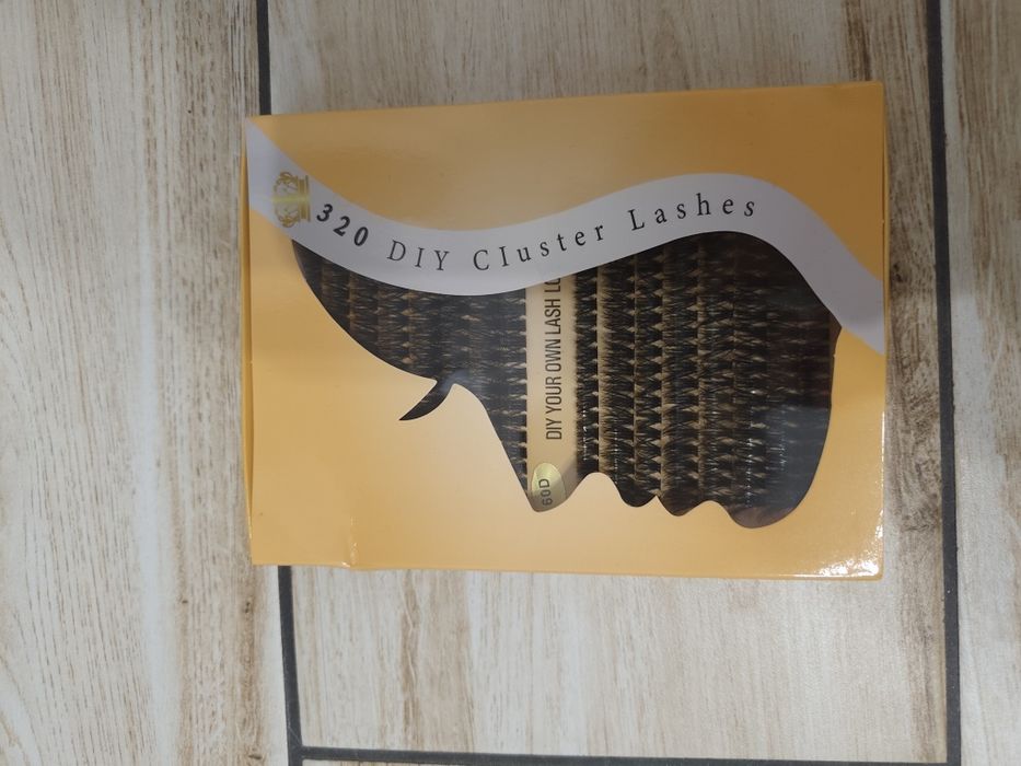 Kępki rzęs DIY Cluster Lashes 60D – Mix długości 8-16mm rzęsy bondingowe