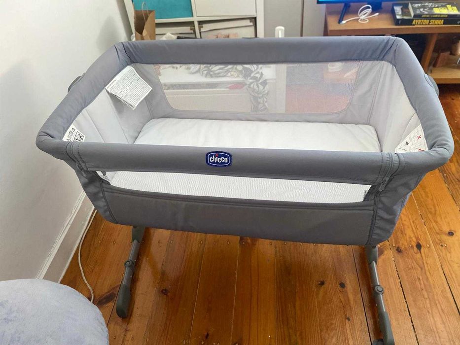 Berço Chicco Next2Me Essential + colchão incluído