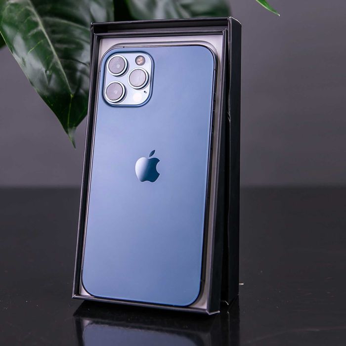 Apple iPhone 12 Pro Max 128 Gb Pacific Blue (АКБ 86%) В ОРИГІНАЛІ