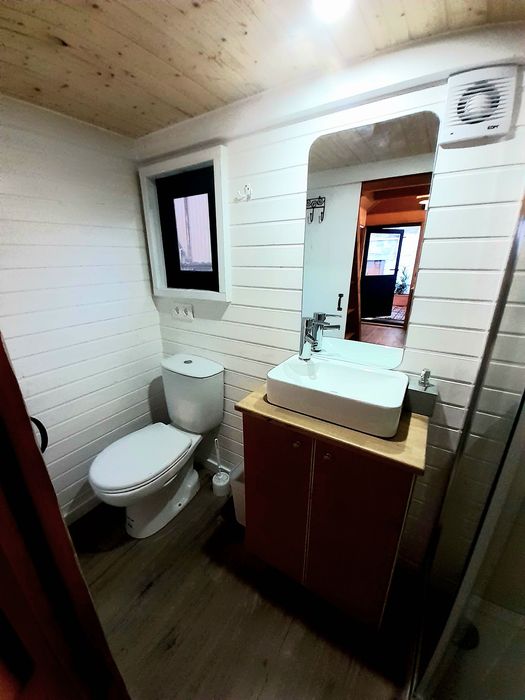 Tiny House on wheels, Casa móvel , Casa de madeira,