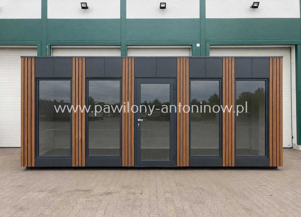 NOWY Pawilon Handlowy Kontener Biurowy Usługowy Kosmetyczny Fryzjerski Gastronomiczny - PRODUCENT