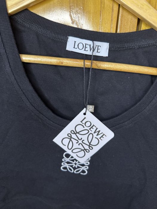 Top Loewe preto tamanho S