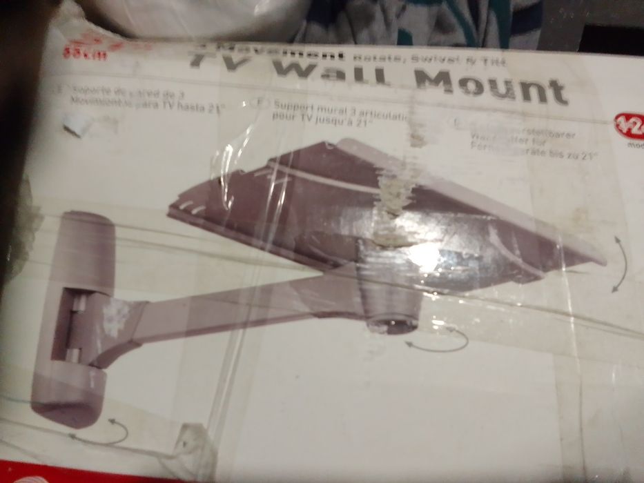 Підставка кронштейн повітряна під TV d=21 ( усі ціла,комплект)для теле