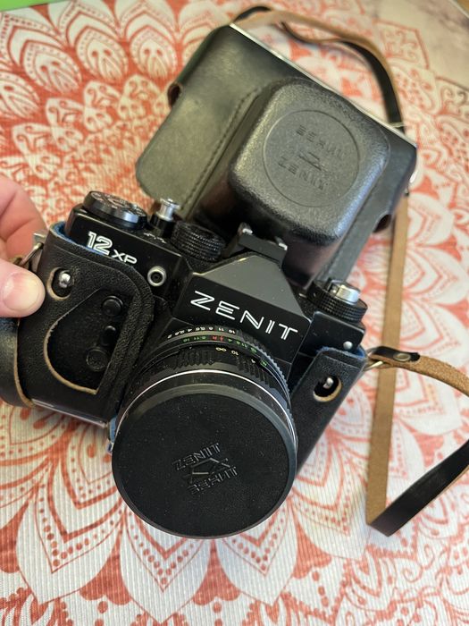 Zenit 12XP z obiektywem helios
