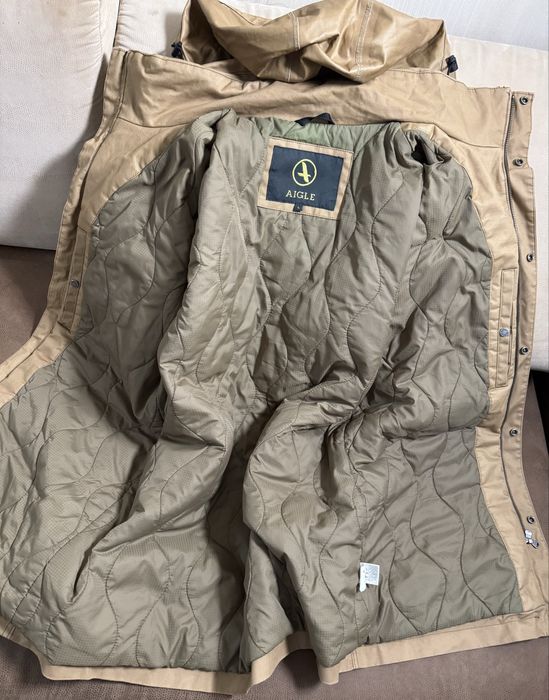 Aigle куртка парка демісезонна утеплега нова практична оригінал