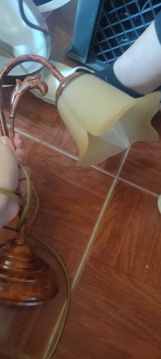 Candeeiro de teto e pequenos laterais