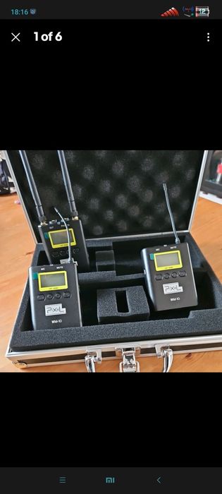 Радіосистема Pixel WM-10(ресівер,2 трансмиттера)