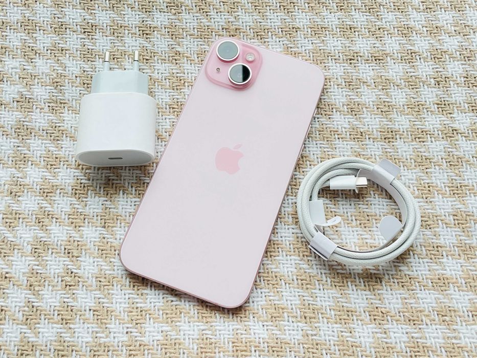 ‼️IPHONE 15 Plus 128Gb‼️Pink NEVERLOCK ( 19193) 15+