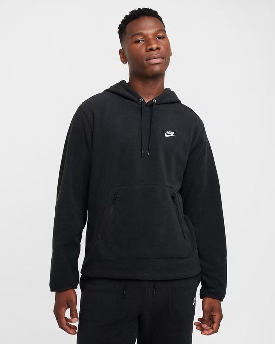 Толстовка флісова Nike Club Winterized Hoodie (FZ0660-010)