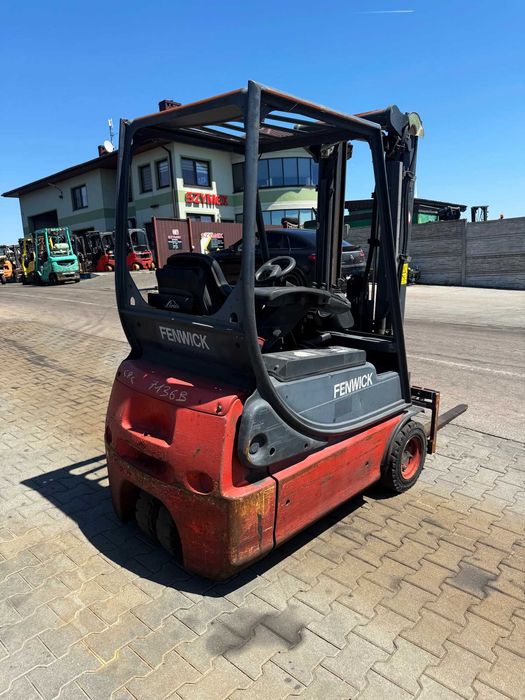 wózek widłowy elektryczny LINDE E14-02 1400kg Triplex 4.80m 2006r 4200mtg