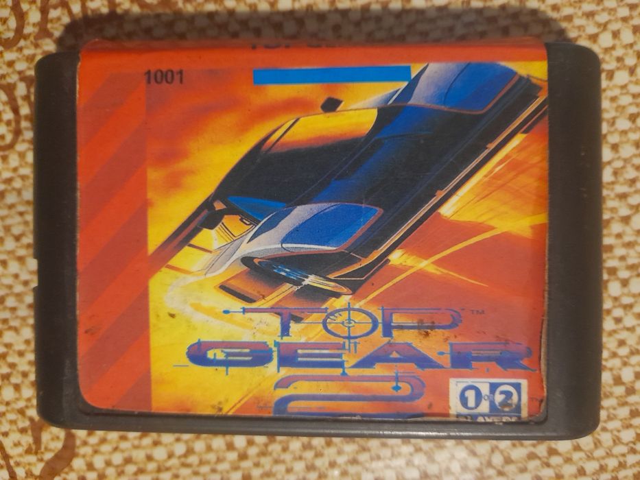 Картридж Top Gear 2 на Sega Mega Drive 2