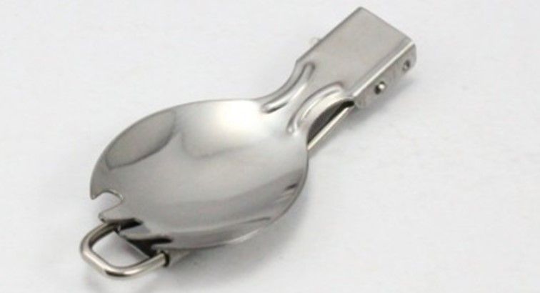 Ложка, ложко-вилка туристична складна, 2 види