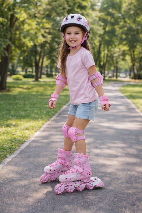 Дитячі ролики для хлопчика і дівчинки , розсувні у розмірах 31-34, 35-38, 39-42